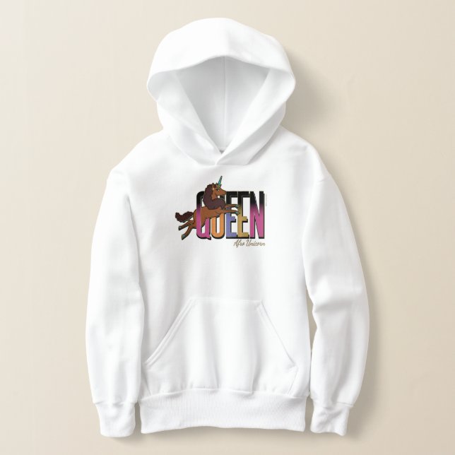 Afro Unicorn Queen Design (Laydown)