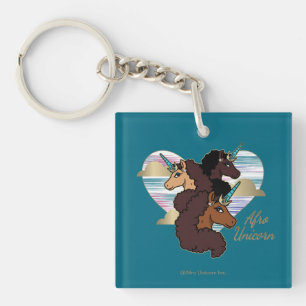 Afro Unicorn Trio Coeur Design