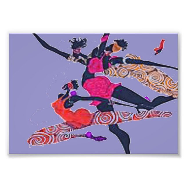 AFRO WIND DANCERS BY AFRO-FUSION PHOTO PRINT (Front)