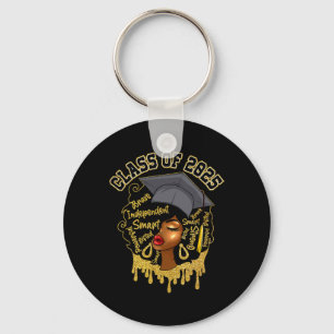 Afro Women Proud Black Girls Women Graduation Cl O Keychain