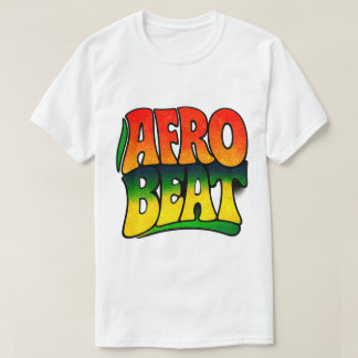 Afrobeat Music Typography Pan African retro style T-Shirt