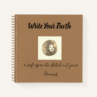 Afrobella Write Your Truth Spiral Notebook