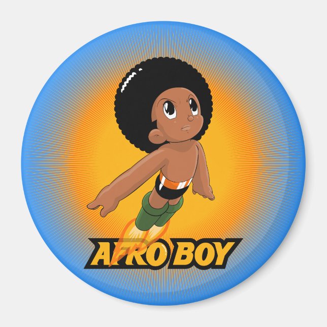 AfroBoy! Magnet (Front)