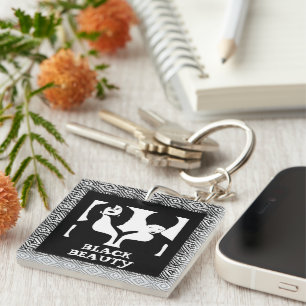  Afrocentric Art Abstract Black Women Keychain