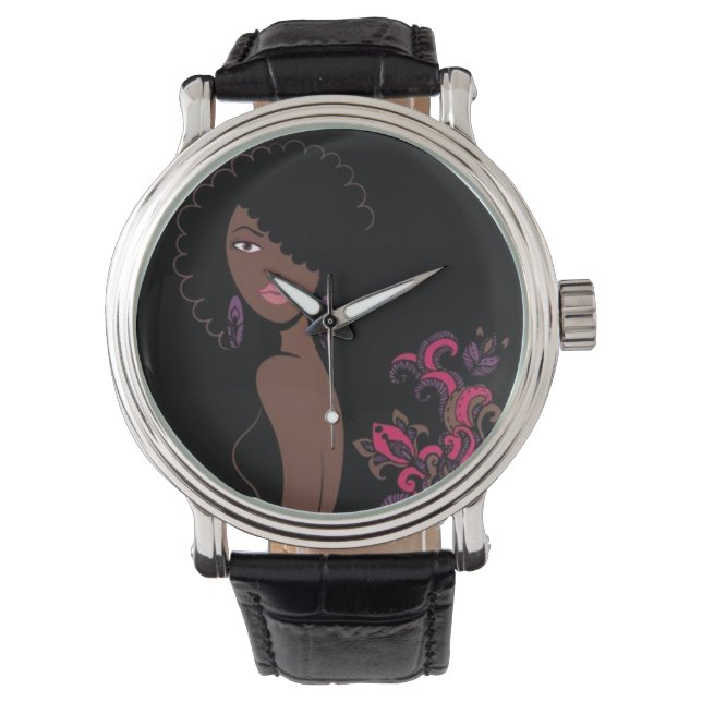 Afrocentric Beauty Watch (Front)