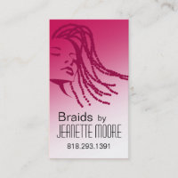 Afrocentric Braids Hair Stylist - fuschia