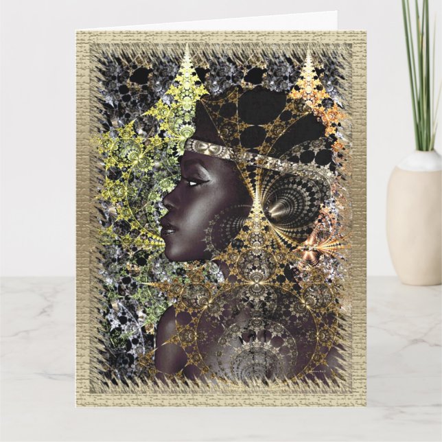 Afrocentric  card (Front)