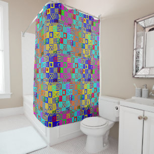 Afrocentric Geometric Motif Multicolored