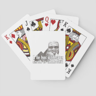 Afrocentric greatness quote playing cards