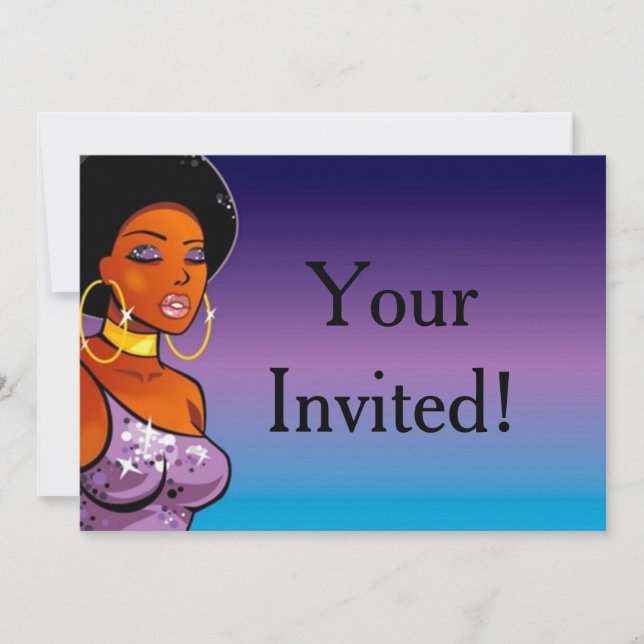 Afrocentric Invitations (Front)