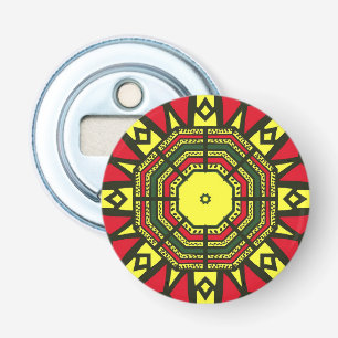 Afrocentric Kaleidoscope Bottle Opener