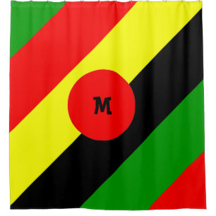 Afrocentric monogrammed