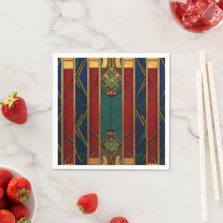 Afrocentric Pattern Paper Napkins