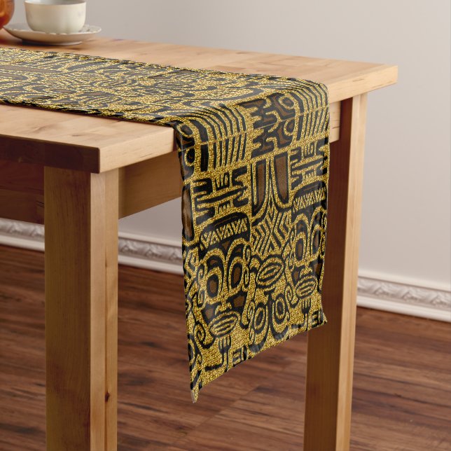 Afrocentric Short Table Runner (In Situ)
