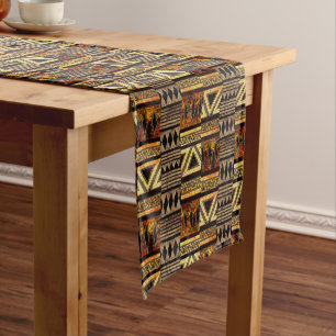 Afrocentric short table runner