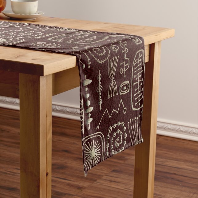 Afrocentric  short table runner (In Situ)