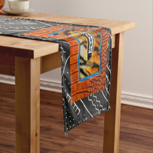 Afrocentric  short table runner