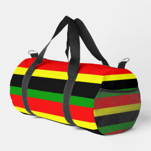 Afrocentric Stripes Duffle Bag