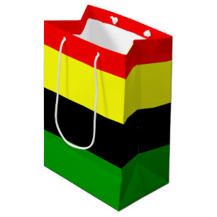Afrocentric Stripes Medium Gift Bag