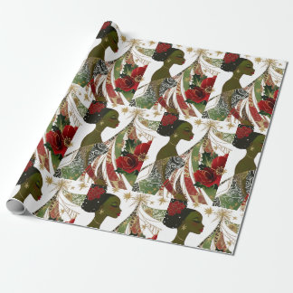 Afrocentric Wrapping Paper Roll