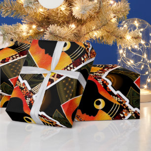Afrocentric Wrapping Wrapping Paper