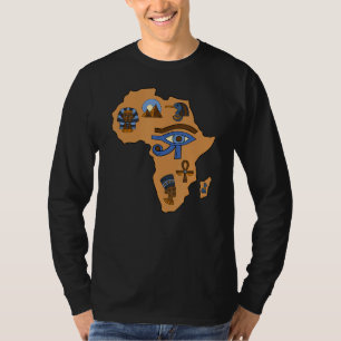 Afrocentrism Black Egyptian Nubians Ankh Africa Ey T-Shirt