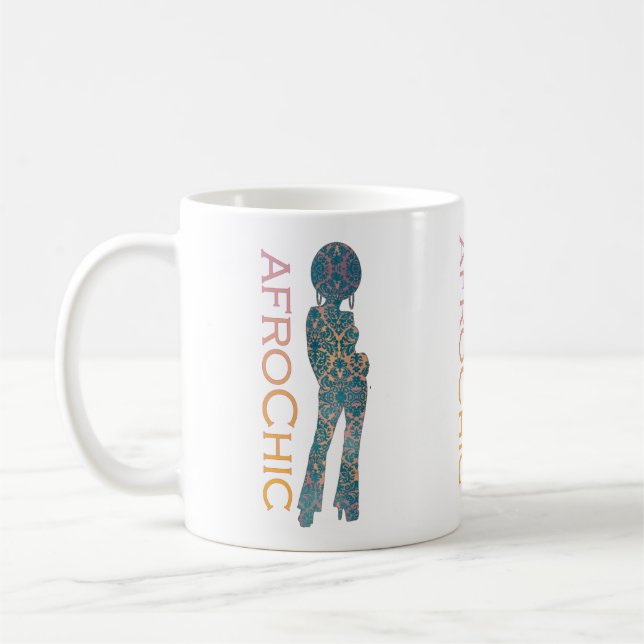 Afrochic (triple) mug (Left)