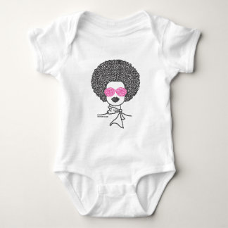 Afros and Shades Baby Bodysuit