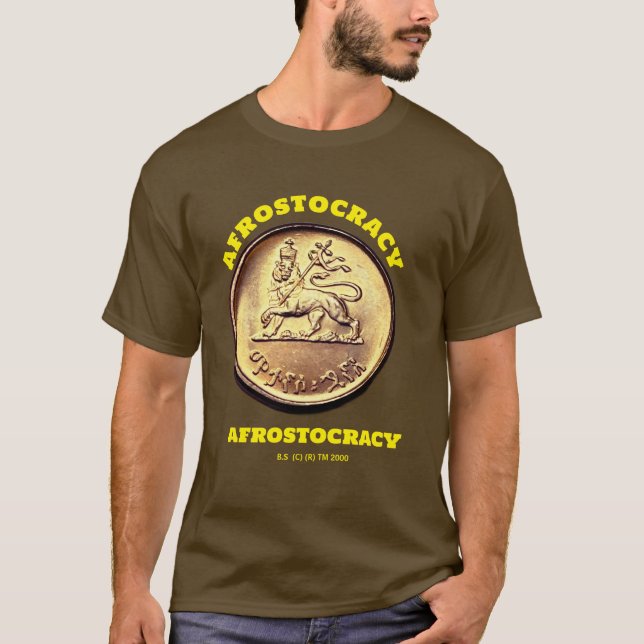 AFROSTOCRACY SHIRT.  T-Shirt (Front)