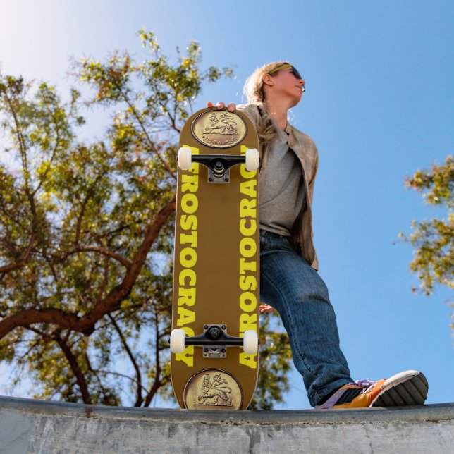 AFROSTOCRACY SK8BOARD. Sheriff  Skateboard (Outdoor 1)