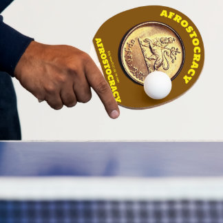 AFROSTOCRACY TABLE TENNIS. Sheriff Ping Pong Paddle