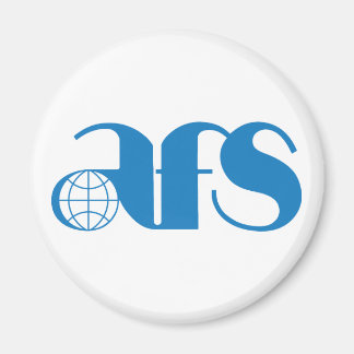 AFS Logo 1976 Standard, 2¼ Inch Circle Magnet