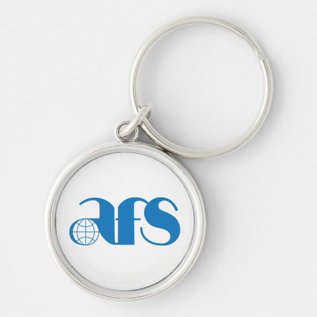 AFS Round Keychain (Front)