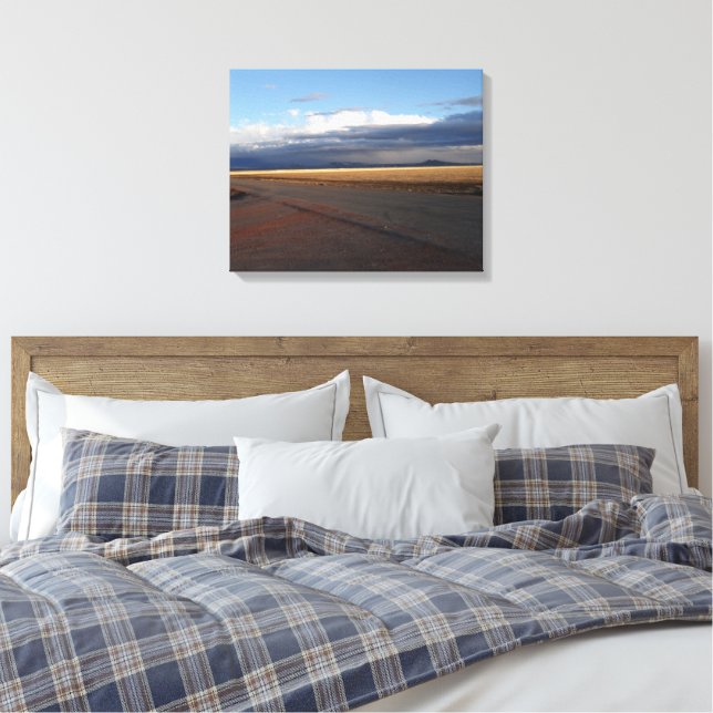 After A Winter's Storm  Canvas Print (Insitu(Bedroom))