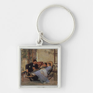 After Dinner, 1888 Keychain