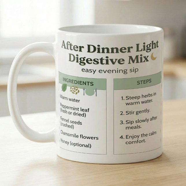 After Dinner Nighttime Tea Ritual Coffee Mug (Creator Uploaded)