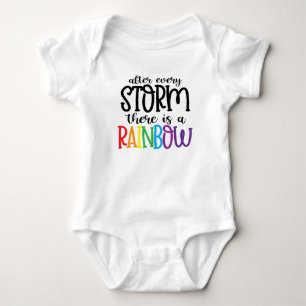 After Every Storm There is A Rainbow Baby Bodysuit