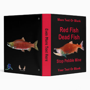 After Salmon - Stop Pebble Mine Binder