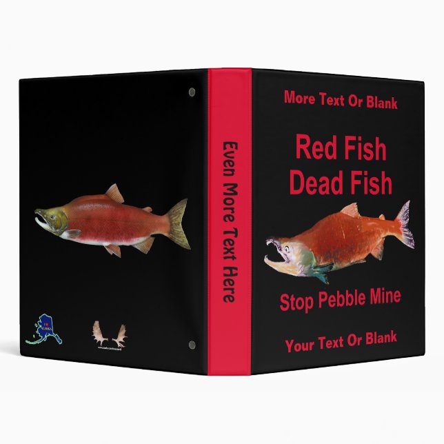 After Salmon - Stop Pebble Mine Binder (Background)
