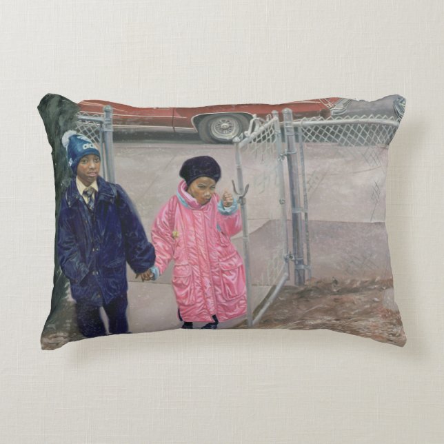 After School 1991 Accent Pillow (Front)