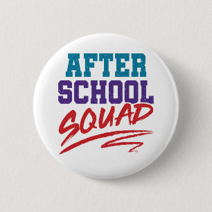 After School Squad Program Staff 2 Inch Round Button