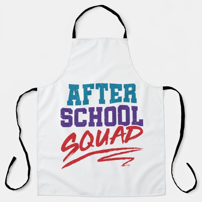 After School Squad Program Staff Apron (Front)