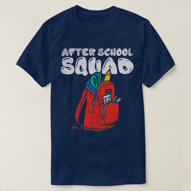 After School Squad T-Shirt (Design Front)