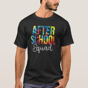 After School Squad Tie Dye Appreciation Day Back T T-Shirt