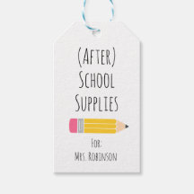 After School Supplies Teacher Gift