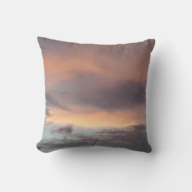 After Storm Throw Pillow (Front)