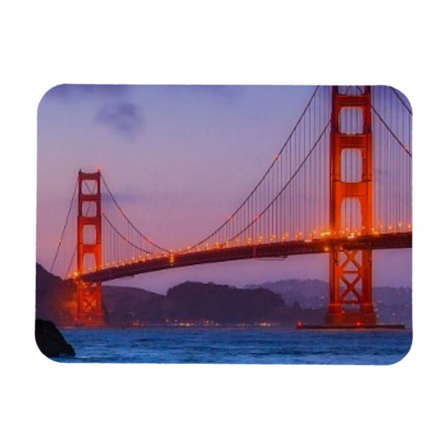 After sunset out at Baker Beach Magnet (Horizontal)