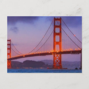After sunset out at Baker Beach Postcard
