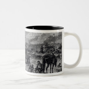 After the Battle of Seven Pines Two-Tone Coffee Mug
