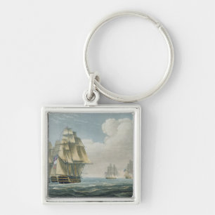 After the Battle of Trafalgar, October 21st, 1805, Keychain
